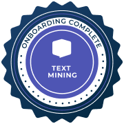 Text Mining Onboarding