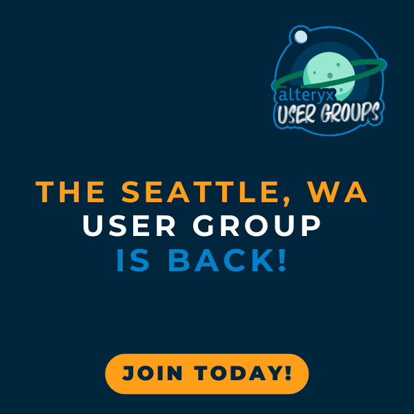 join the Seattle WA User Group