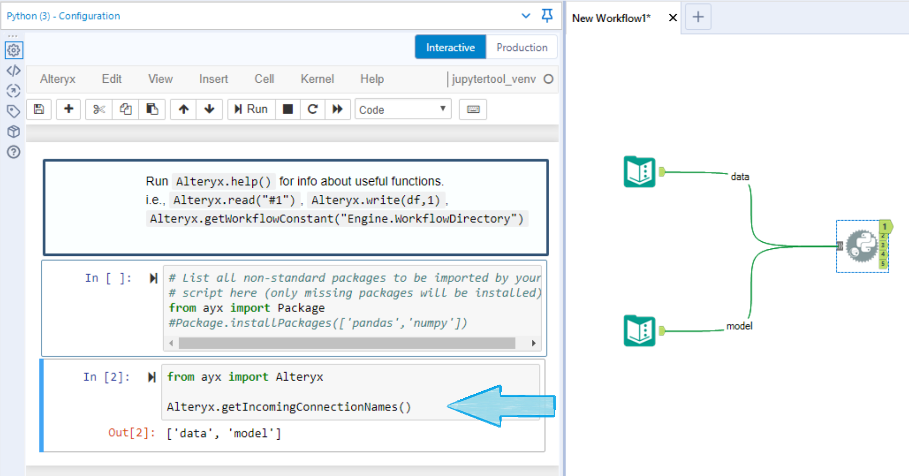 Python Tool - container to manage parameters - Alteryx Community