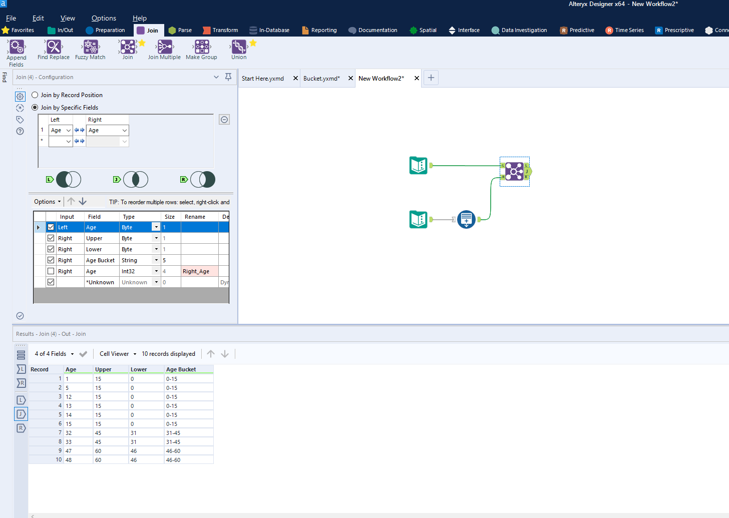 Solved Creating Aging Bucket Based On Days Alteryx Community