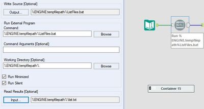 Solved: Run a batch file from Run Command tool - Alteryx Community