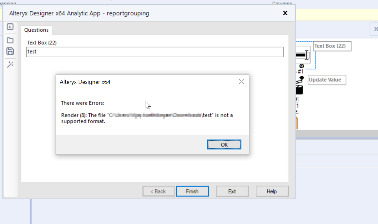 Error Render 8 The File Is Not A Supporte Alteryx Community