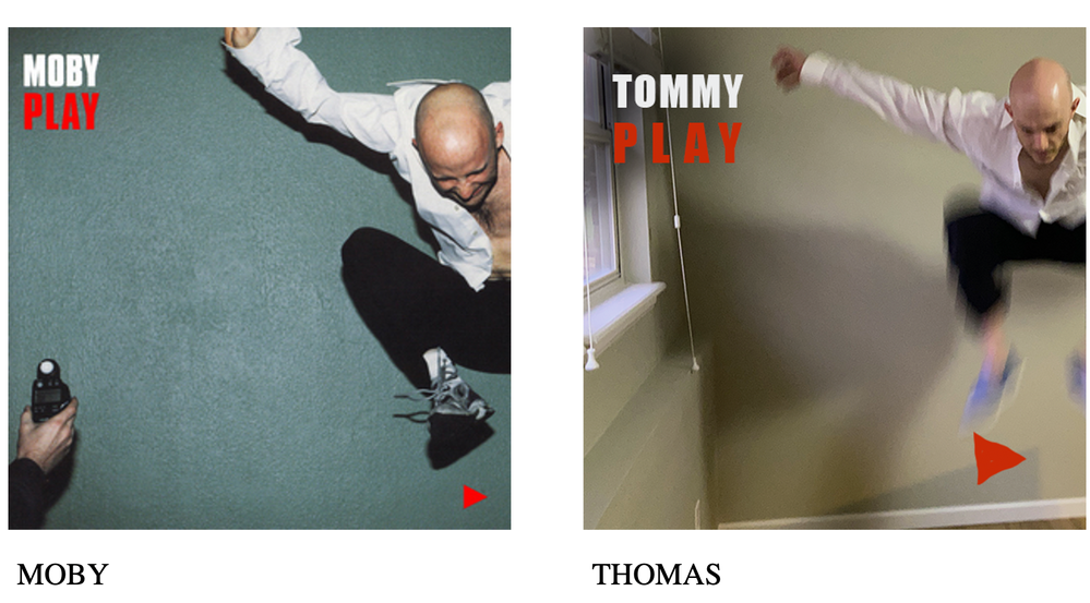 Thomas, my partner, is bald -- so obviously he got recruited to play Moby