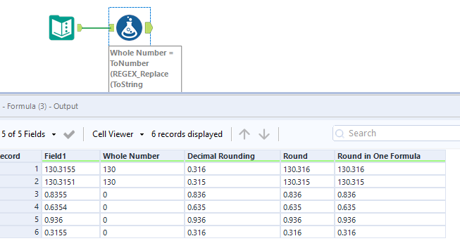 003 Rounding decimal numbers to one decimal place 