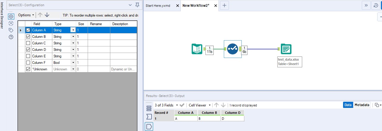 Solved Output Excel Report By Hiding Columns Alteryx Community 7751