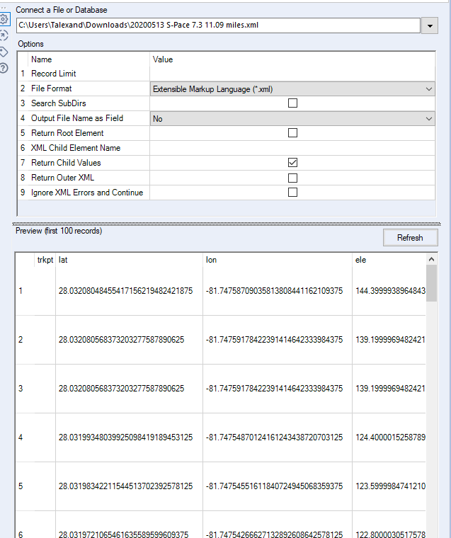 Solved Two identically formatted XML files from the same Alteryx Community
