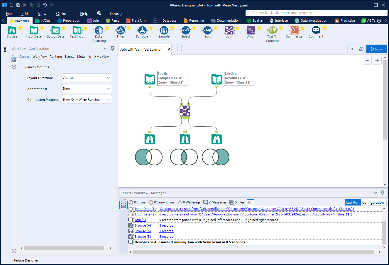 How to Combine Join Output Anchors with a Union To... Alteryx Community