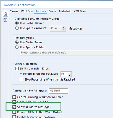 Solved How To View Output For A Macro Alteryx Community