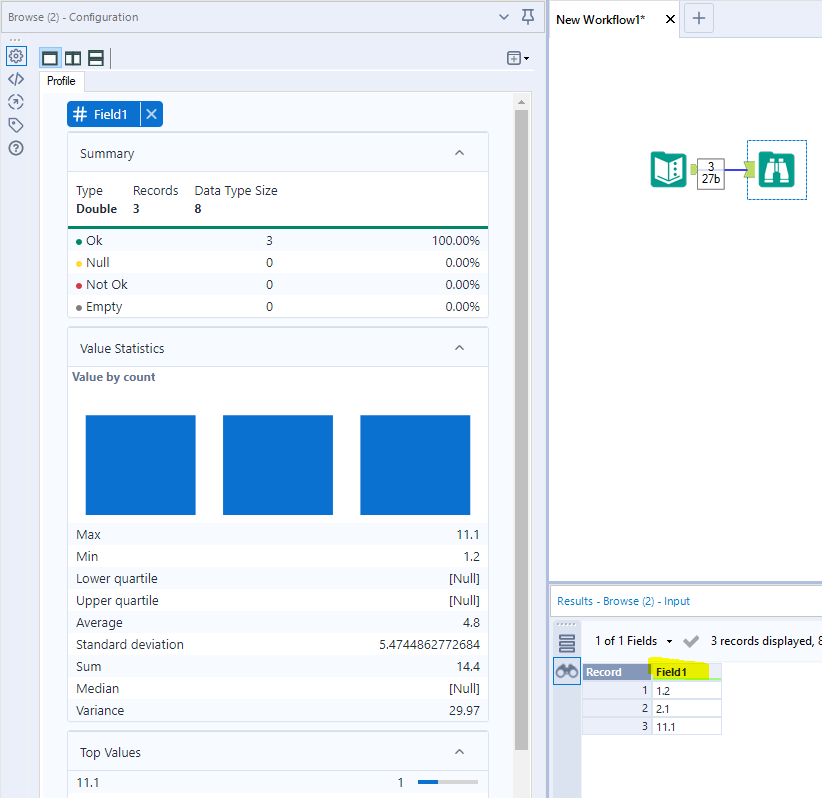 Browser Tools Color Codes And Results Window S Thi Alteryx Community