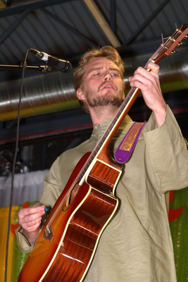 @A11yKyle showing off his guitar skills