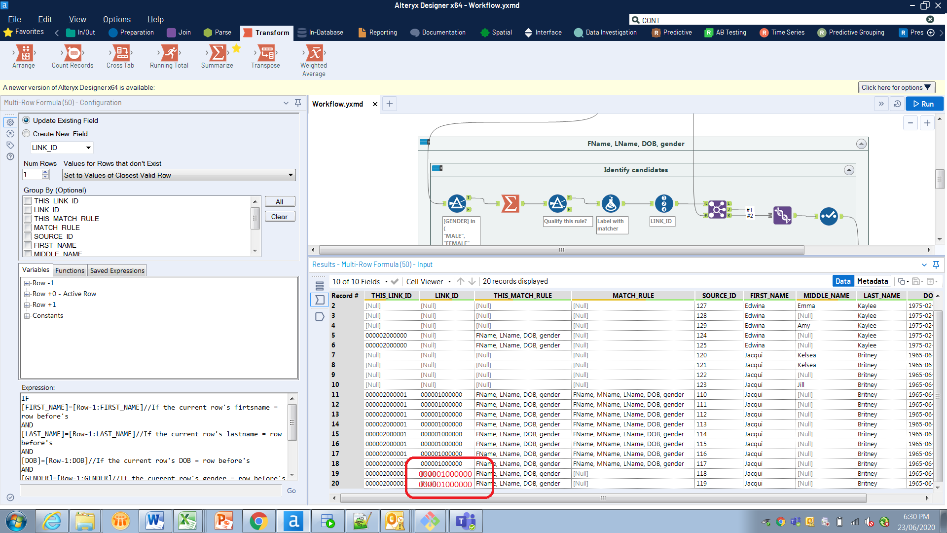 Solved Person Record Linkage Across Multiple Data Sources Alteryx Community 4730