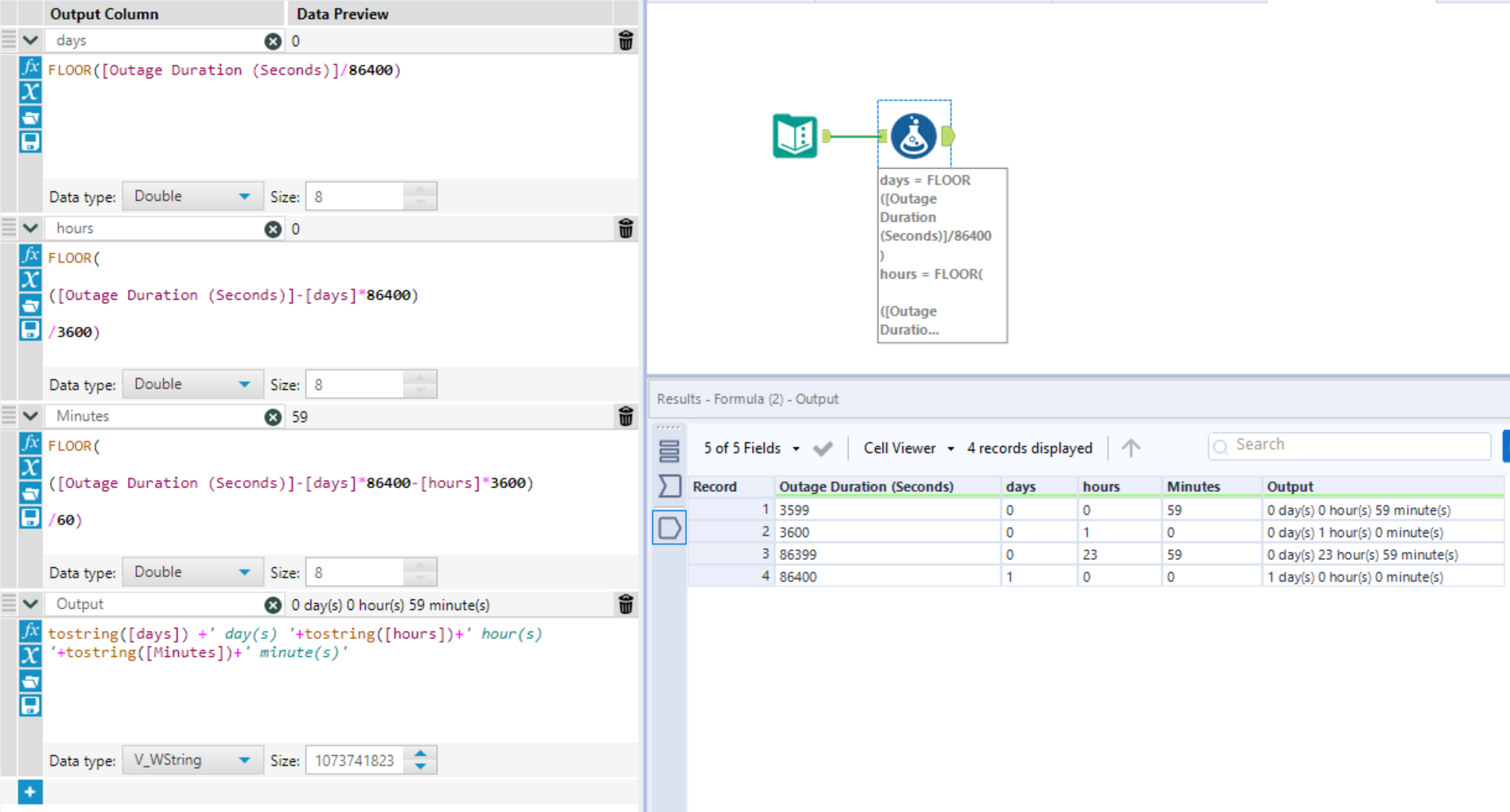 Solved: IF Statement Malformation: Type Mismatch where Num... - Alteryx ...