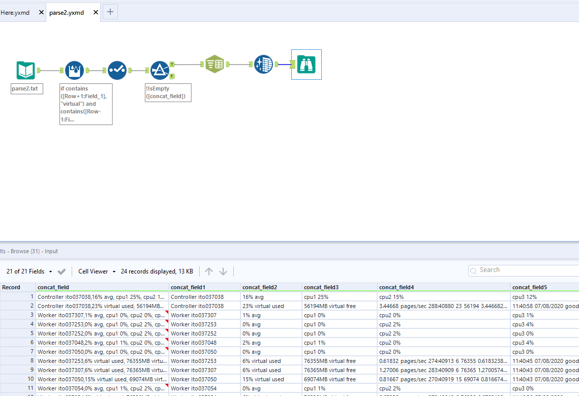 Solved Concat flat/ txt file. Alteryx Community