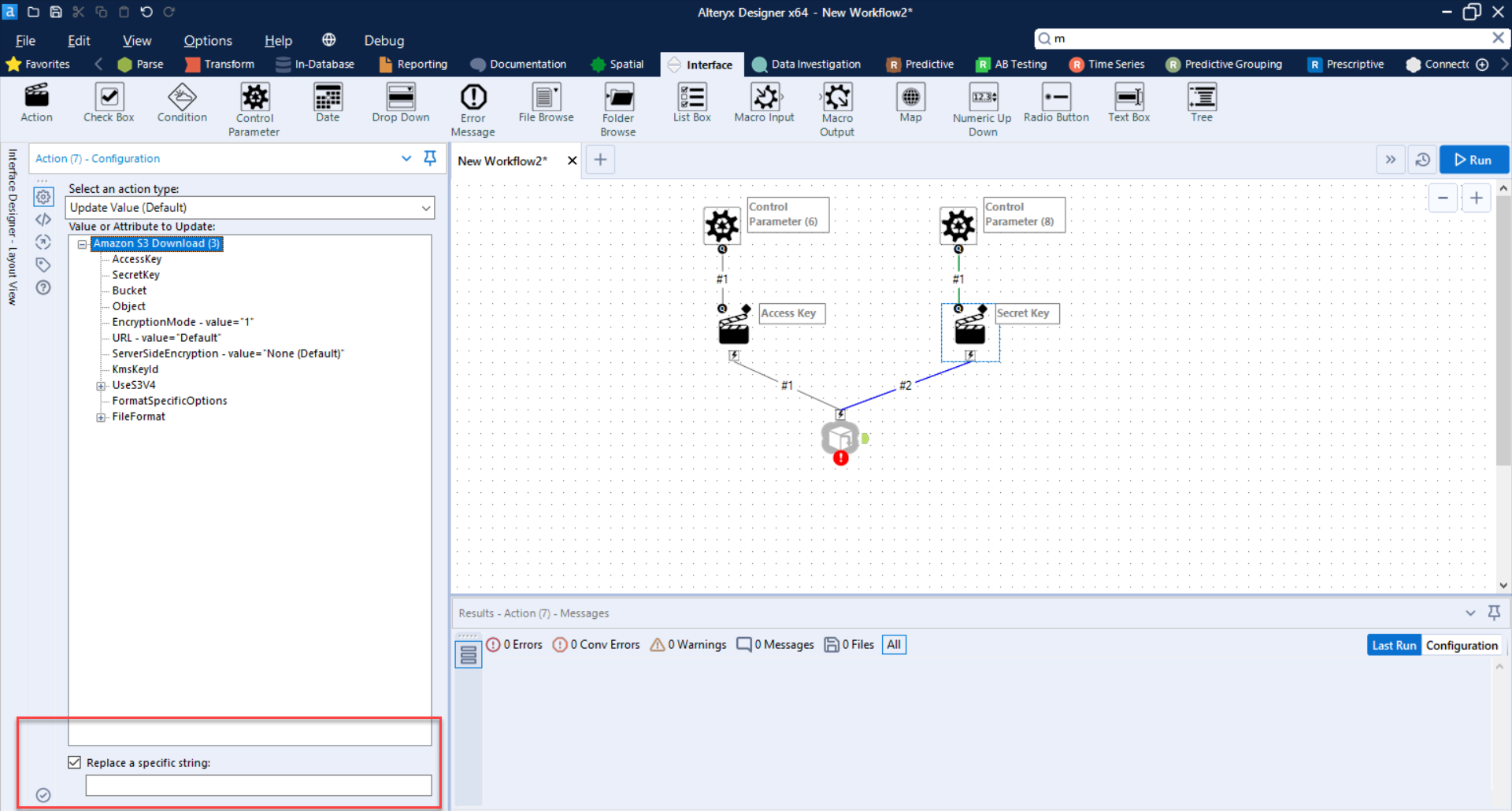 Amazon S3 credentials how to update the key and Alteryx Community