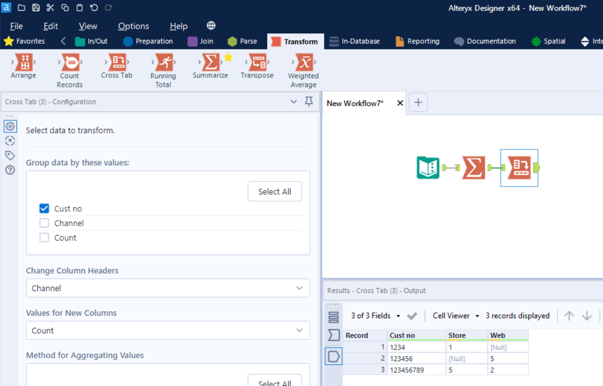 Solved Pivot equivalent Alteryx Community