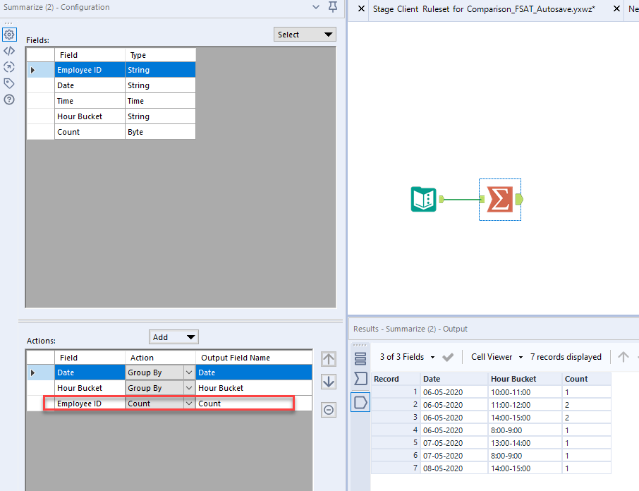 Solved Count Records With Or Without Summarize Tool Alteryx Community