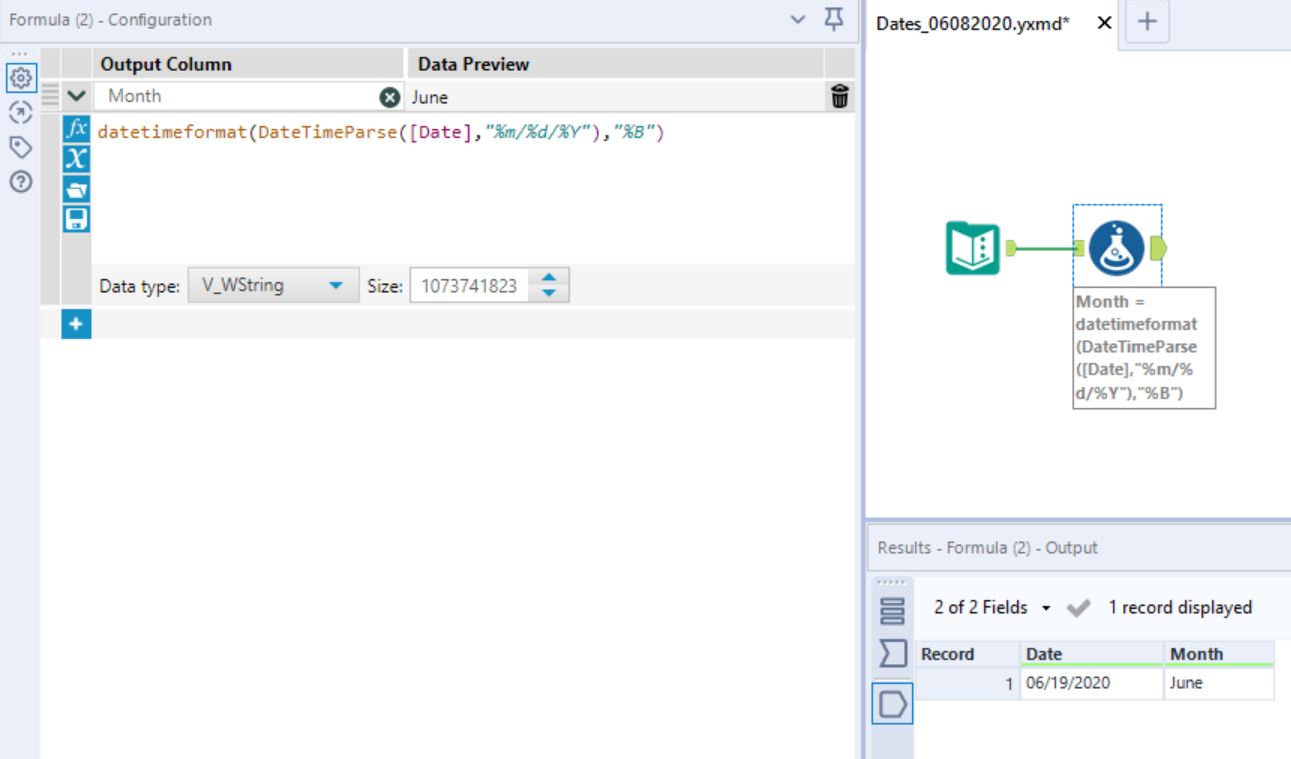 Solved Date Formated To Month Alteryx Community 8200