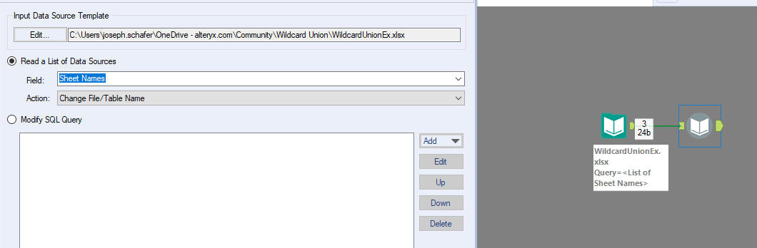 Wild Card Sheet Names Alteryx Munity