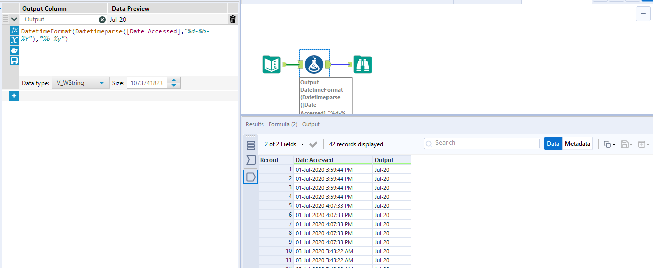 Solved How To Extract Date From Vwstring Format Alteryx Community 3811