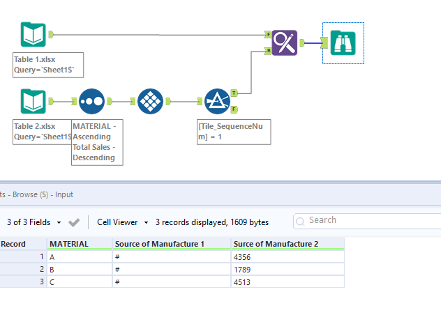 Solved: VLOOKUP with Designer - Alteryx Community