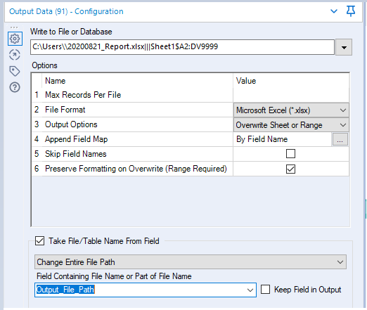 How To Guide To Dynamically Renaming Output Files Alteryx Community Sortie De Donnees Ausgabedaten