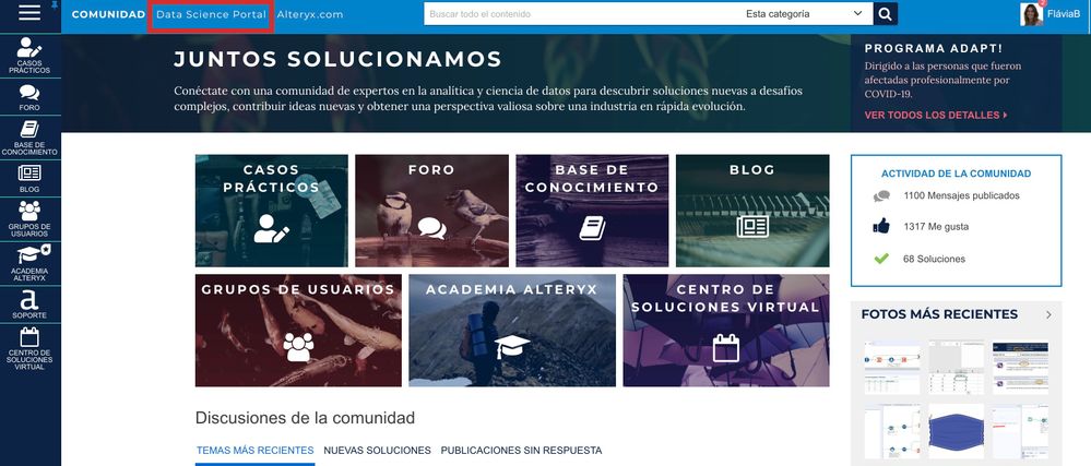 Screenshot of Alteryx Comunidad - Español - Alteryx Community.jpg