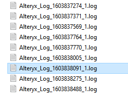 Alteryx Engine Log ID - Alteryx Community