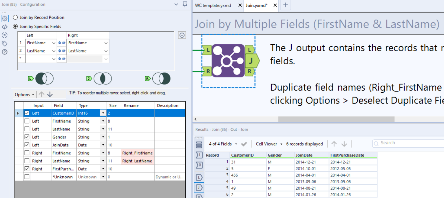 Joining For Specific Outputs - Alteryx Community