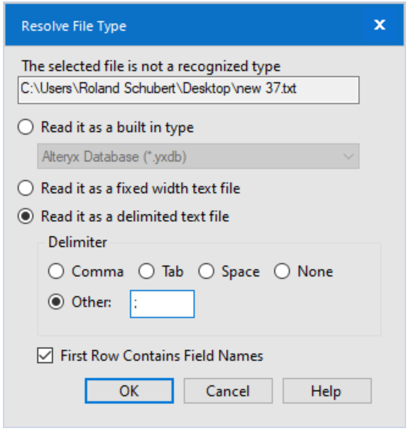 Solved How To Read Txt File In Alteryx Alteryx Community 8526