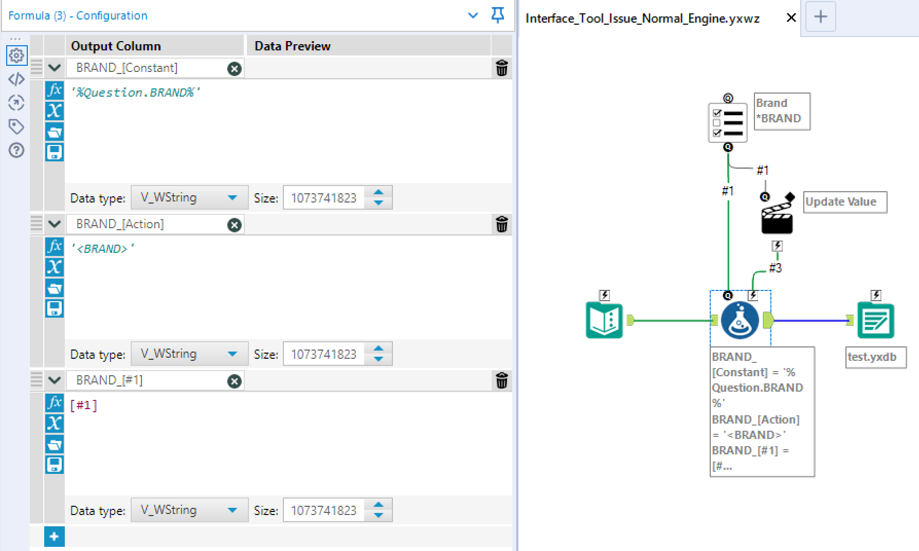 Solved AMP Engine Interface Tool is not working as expe... Alteryx