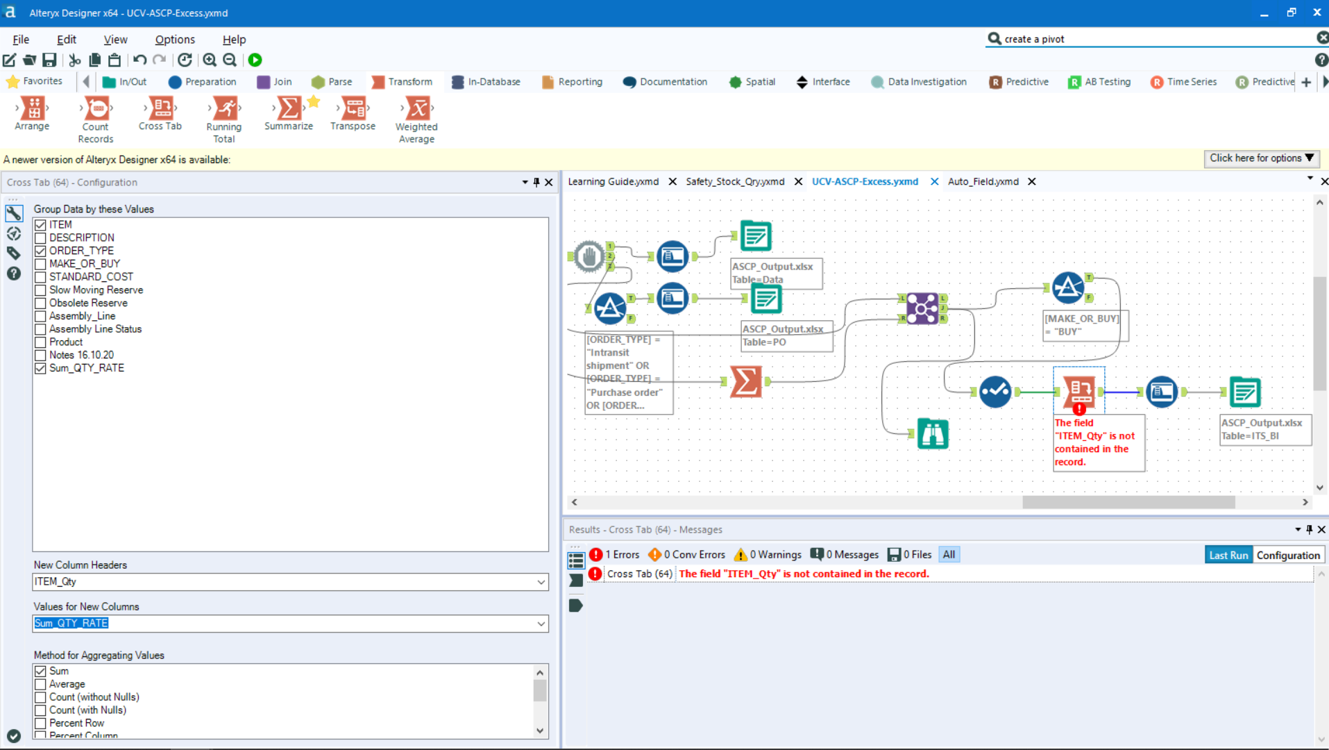 Solved Create A Pivot In Alteryx Alteryx Community 1573