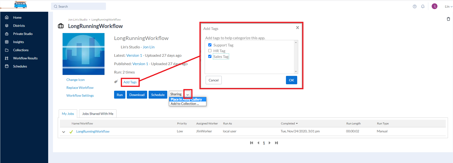 How To Setup Gallery Districts - Alteryx Community