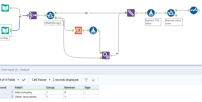 Solved: Sum of two selected rows in a table with multiple ... - Alteryx ...