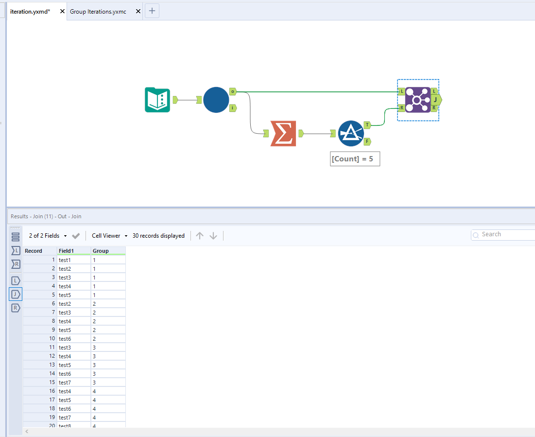 Solved: Create groups with overlapping rows - Alteryx Community