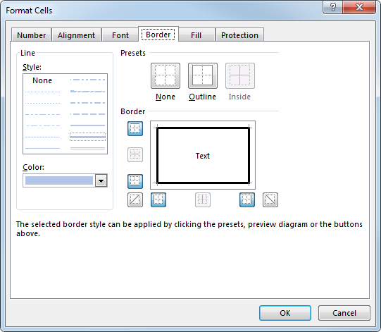 How to get particular border style in Excel? - Alteryx Community