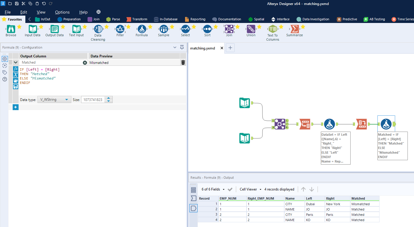 Solved Compare Data In 2 Sources With A Primary Key Alteryx Community 0624