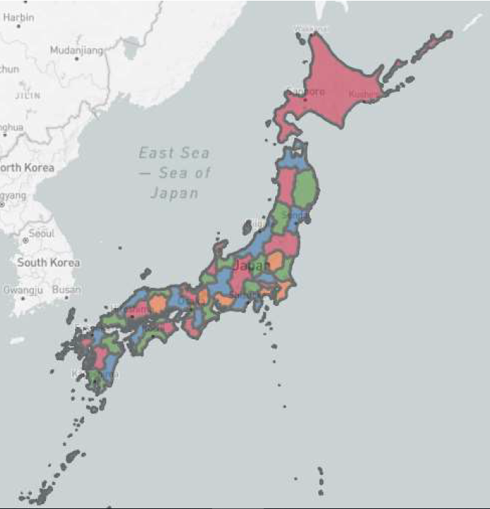 チャレンジ 100 47都道府県を塗り分けよう Alteryx Community