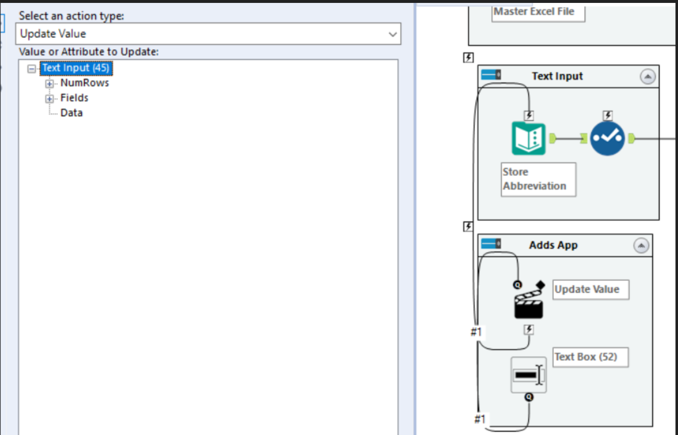 Action Tool & Text Input - Alteryx Community