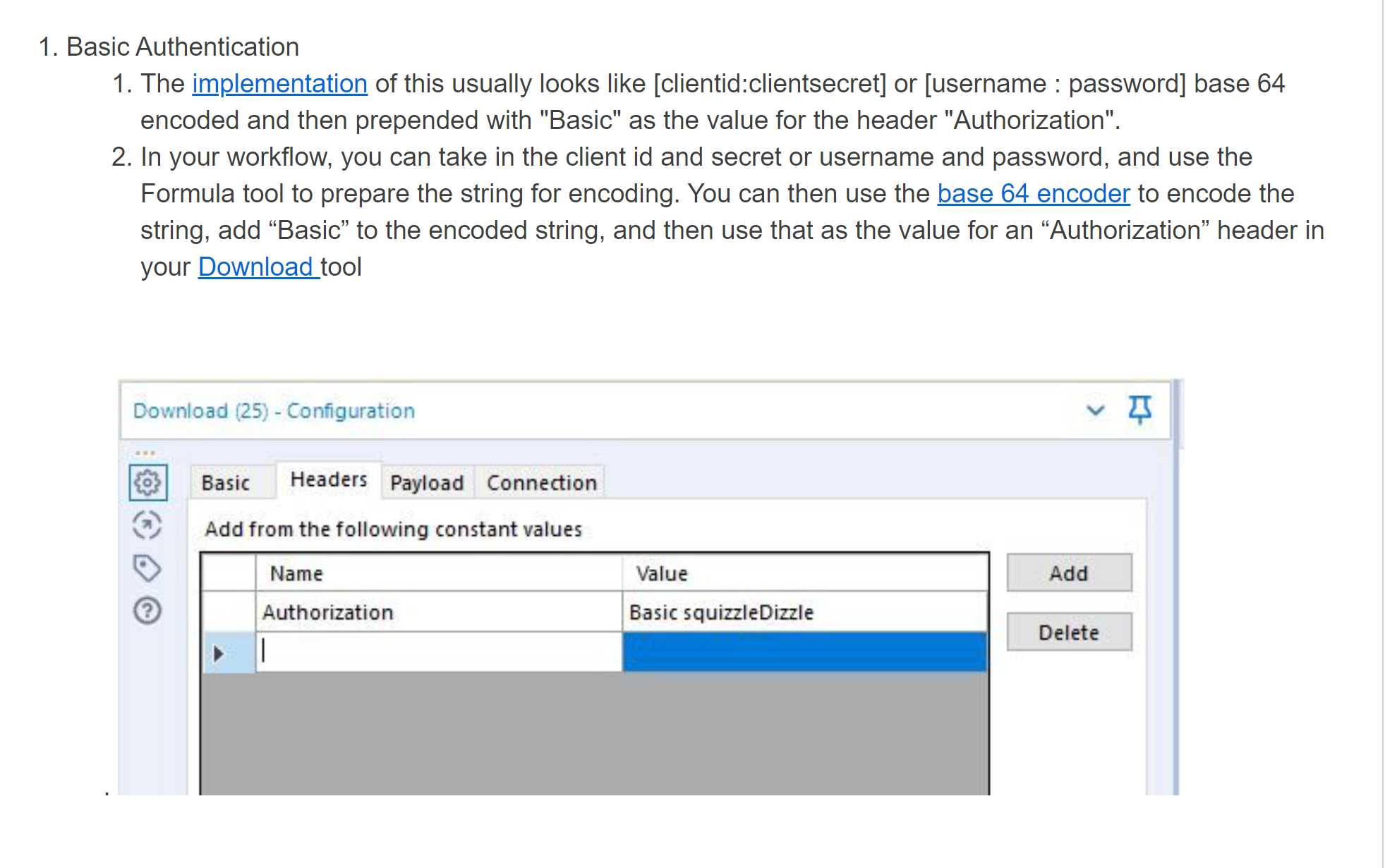 Solved: API's, Download Tool, and Basic Auth Oh My!! - Alteryx Community