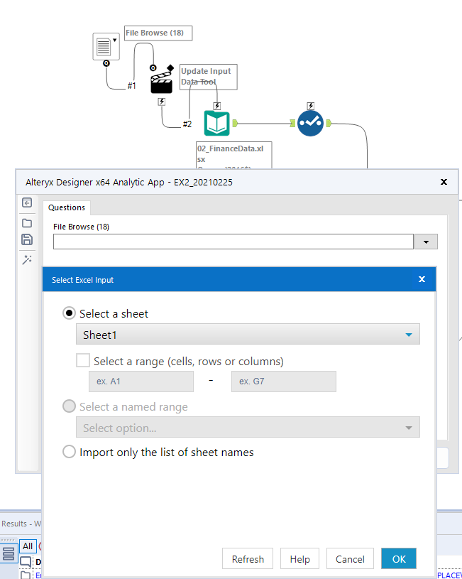 Solved Read and update sheet names in Alteryx App Alteryx Community