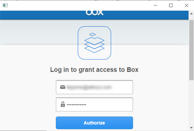 Log in (Authorize)