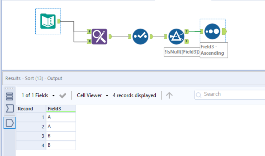 Solved: Create new table from matching varaibles - Alteryx Community