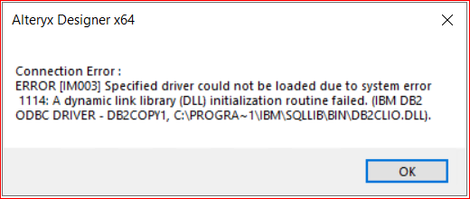 IBM DB2 ODBC Connection Error.PNG