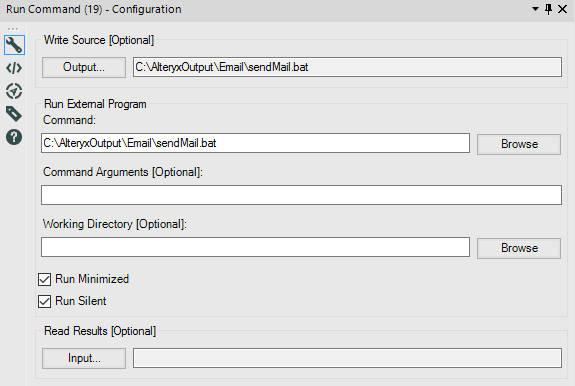 Solved: Run a batch file from Run Command tool - Alteryx Community