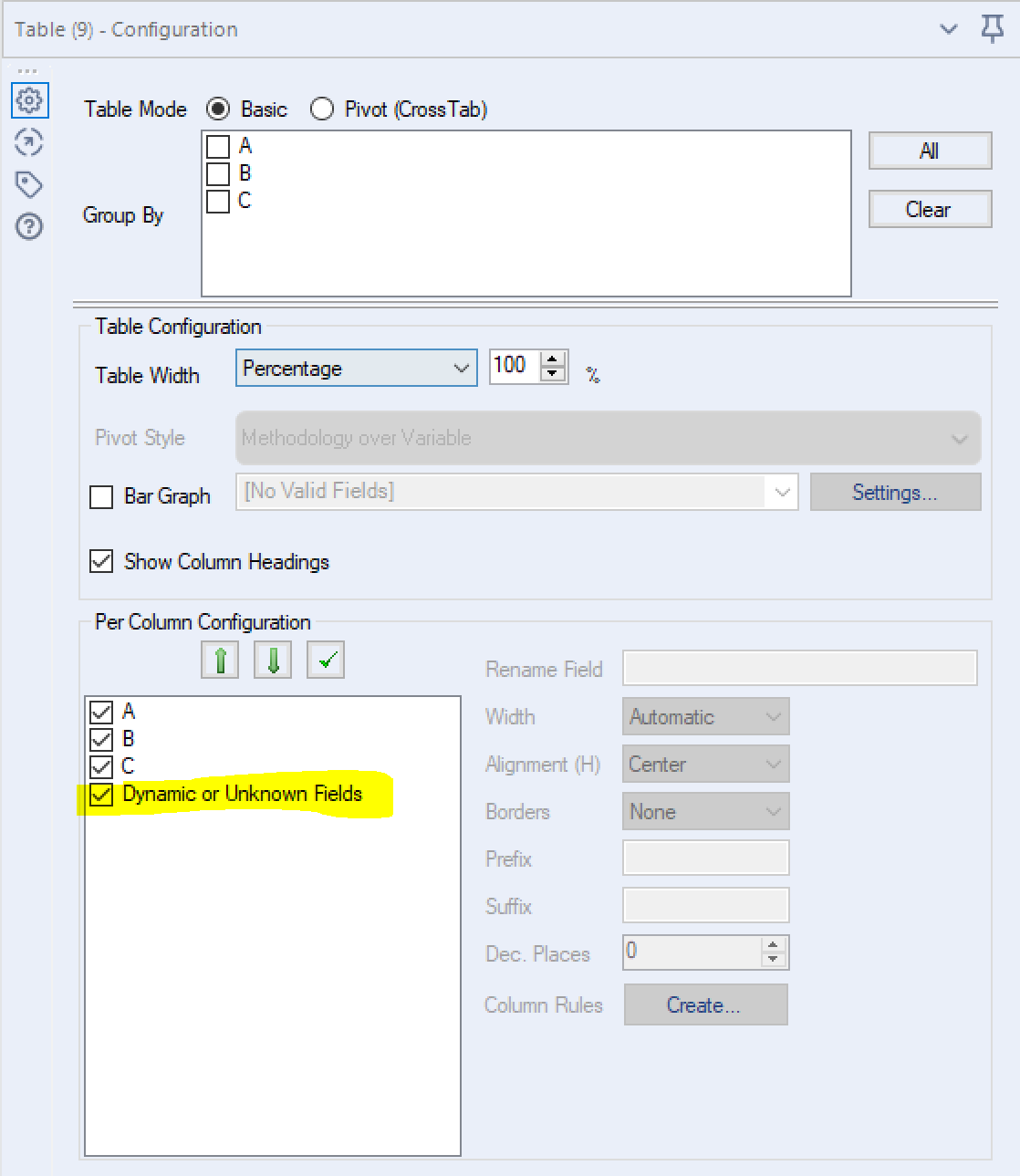 Solved Dynamically Change layout in Horizontal Layout too... Alteryx