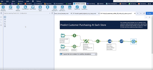 Agrega predicciones de Alteryx Machine Learning de forma sencilla directamente a tus flujos de trabajo existentes de Alteryx Designer