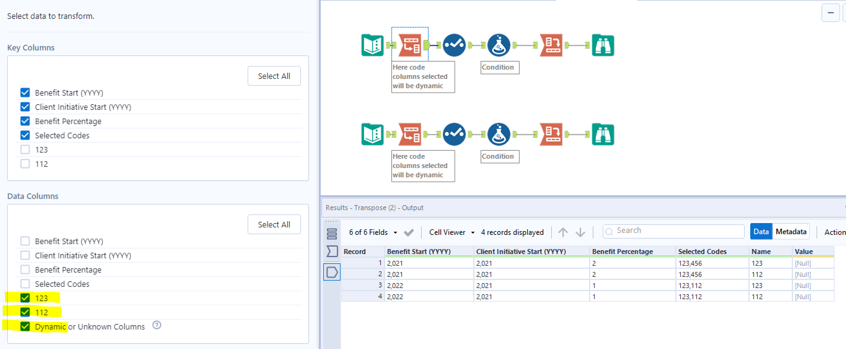 Use dynamic field names in a formula Alteryx Community
