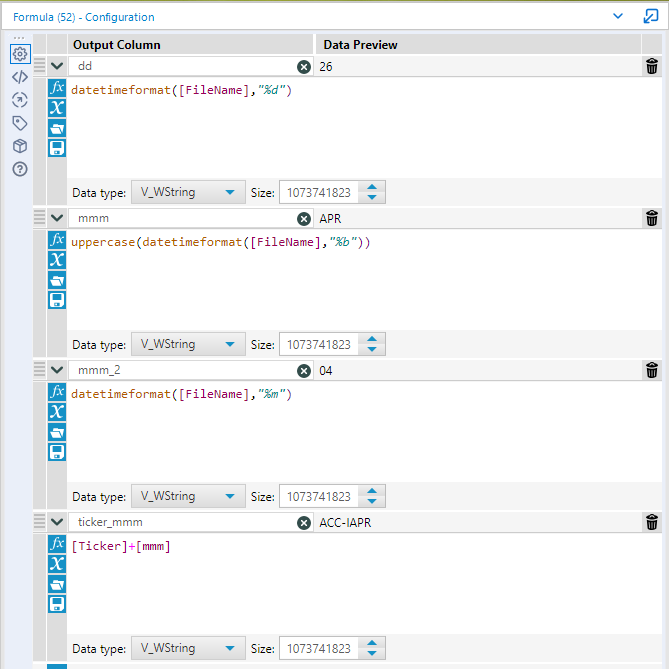 Solved: Creating Different Formats for the Date Field - Alteryx Community