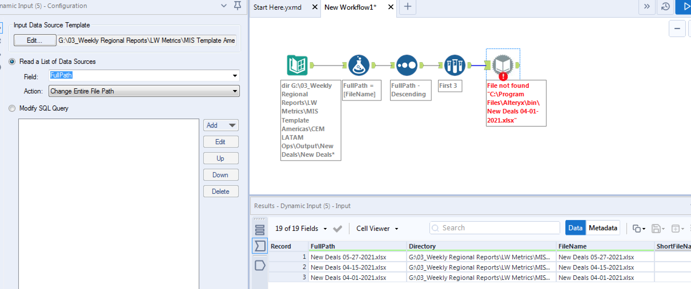 Solved File Not Found In Dynamic Input Alteryx Community 0278