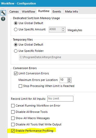 Performance Profiling